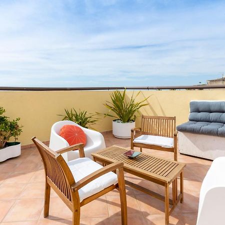 칼리아리 Castello Attic Sunset Terrace 아파트 외부 사진