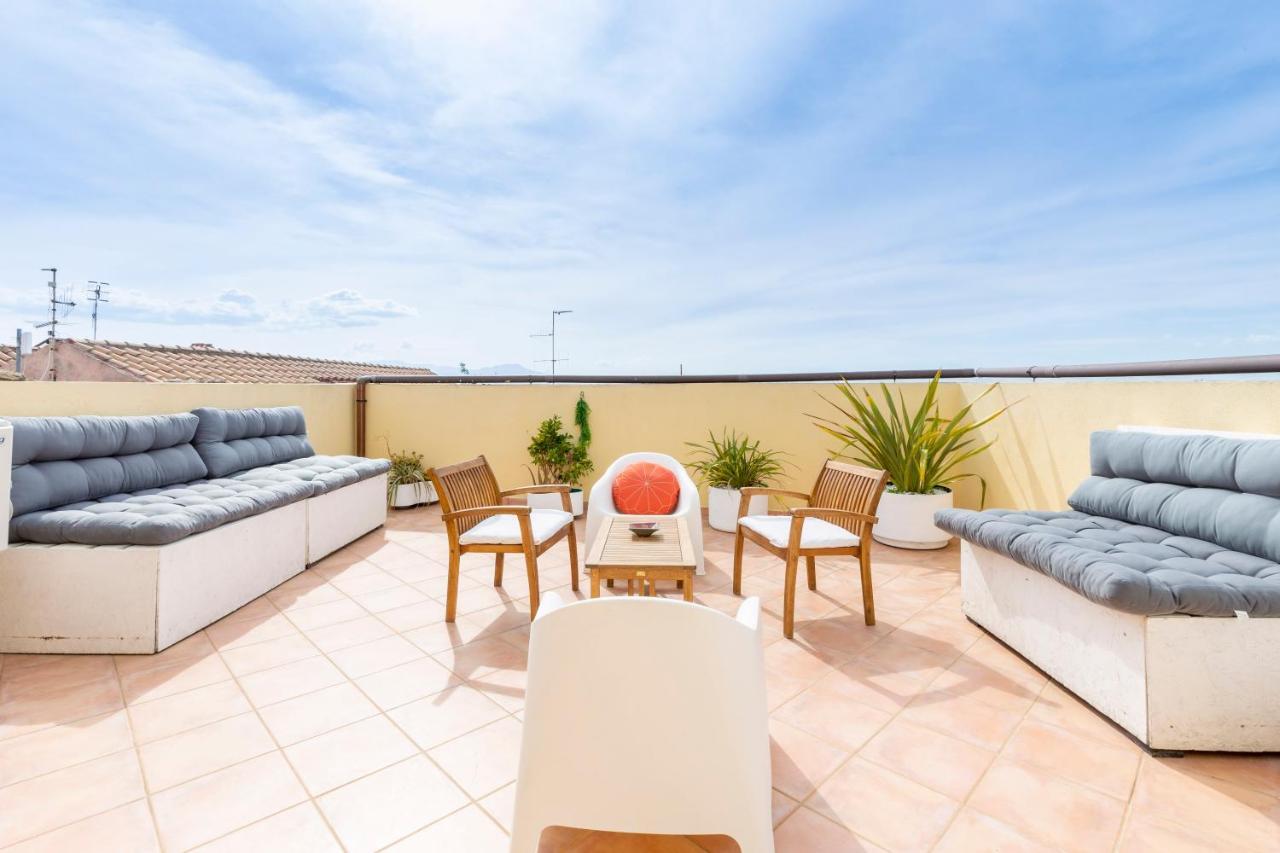 칼리아리 Castello Attic Sunset Terrace 아파트 외부 사진