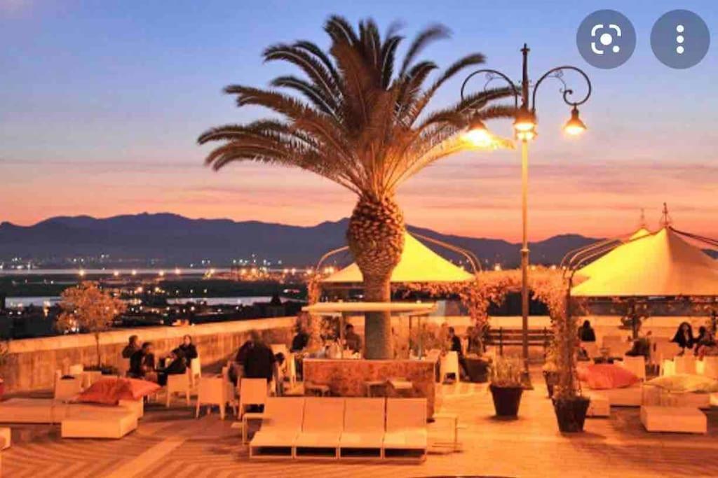 칼리아리 Castello Attic Sunset Terrace 아파트 외부 사진