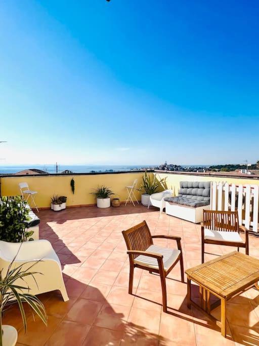 칼리아리 Castello Attic Sunset Terrace 아파트 외부 사진