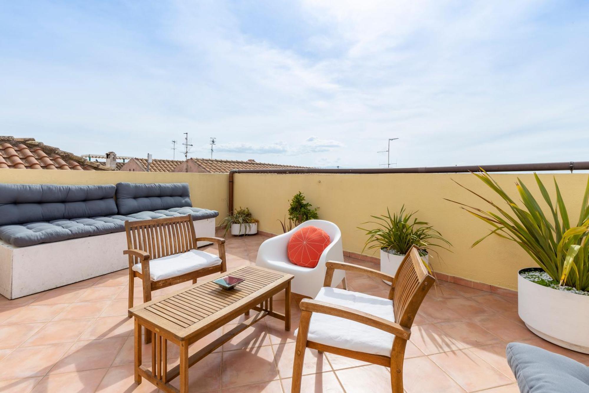 칼리아리 Castello Attic Sunset Terrace 아파트 외부 사진